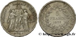 5 francs Hercule 1875 Bordeaux F.334/16