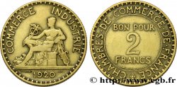 2 francs Chambres de Commerce 1920  F.267/2