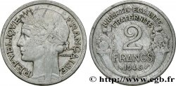 2 francs Morlon, aluminium 1945 Beaumont-Le-Roger F.269/6