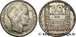 20 francs Turin, rameaux longs 1933  F.400/5