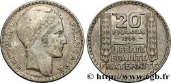 20 francs Turin, rameaux longs 1933  F.400/5