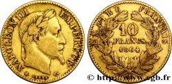 10 francs or Napoléon III, tête laurée, type définitif à grand 10 1864 Paris F.507A/6
