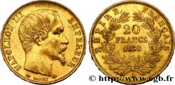 20 francs or Napoléon III, tête nue 1858 Paris F.531/13
