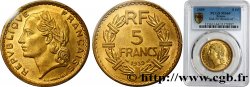 5 francs Lavrillier, bronze-aluminium 1939  F.337/3