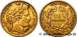 10 francs or Cérès, IIe République 1850 Paris F.504/1