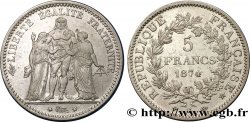 5 francs Hercule 1874 Bordeaux F.334/13