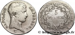 5 francs Napoléon Empereur, Calendrier révolutionnaire 1805 Bordeaux F.303/8
