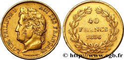 40 francs or Louis-Philippe 1836 Paris F.546/9 TTB45 