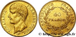 40 francs or Bonaparte Premier Consul 1804 Paris F.536/6 SS42 