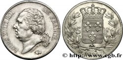 5 francs Louis XVIII, tête nue 1821 Paris F.309/60