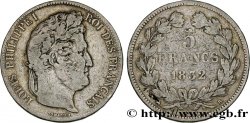 5 francs IIe type Domard 1832 Rouen F.324/2