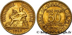 50 centimes Chambres de Commerce 1923 Paris F.191/5 SUP58 