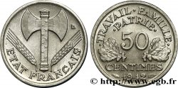 50 centimes Francisque, lourde 1942  F.195/3