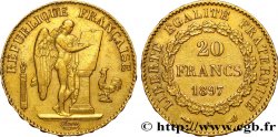 20 francs or Génie, Troisième République 1897 Paris F.533/22
