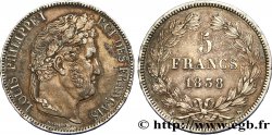 5 francs, IIe type Domard 1838 Bordeaux F.324/72
