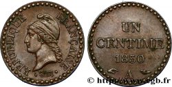 Un centime Dupré, IIe République 1850 Paris F.101/5
