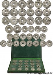 Coffret INCOMPLET du Concours de 25 centimes ; dix-neuf essais sur les vingt prévus 1913  GEM.76 1 SUP+ 