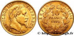 10 francs or Napoléon III, tête laurée, type définitif à grand 10 1864 Paris F.507A/6