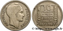 10 francs Turin, grosse tête, rameaux courts 1945  F.361A/1