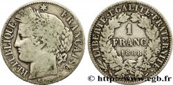 1 franc Cérès, Troisième République 1888 Paris F.216/10