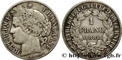 1 franc Cérès, Troisième République 1888 Paris F.216/10
