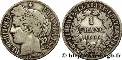1 franc Cérès, Troisième République 1888 Paris F.216/10