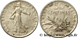 50 centimes Semeuse 1910 Paris F.190/17