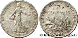 50 centimes Semeuse 1910 Paris F.190/17