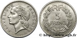 5 francs Lavrillier, nickel 1938  F.336/7