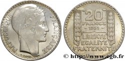 20 francs Turin, rameaux longs 1933  F.400/5