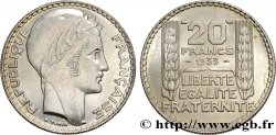 20 francs Turin, rameaux longs 1933  F.400/5