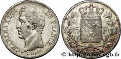 5 francs Charles X, 2e type 1827 Toulouse F.311/9