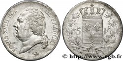 5 francs Louis XVIII, tête nue 1817 Bayonne F.309/22