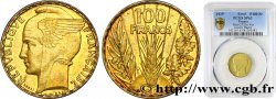 Concours de 100 francs or, essai de Bazor en bronze-aluminium 1929 Paris GEM.288 7