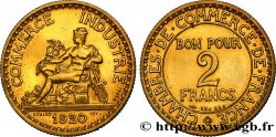 Essai de 2 francs Chambres de Commerce 1920 Paris F.267/1