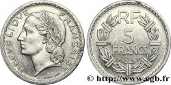 Essai de 5 francs Lavrillier, aluminium 1945  F.339/1