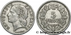 5 francs Lavrillier, aluminium 1945  F.339/3 TB30 