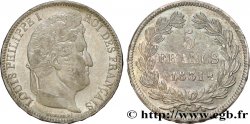 5 francs Ier type Domard, tranche en relief 1831 Bordeaux F.320/7 AU52 