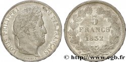 5 francs IIe type Domard 1832 Bordeaux F.324/7 AU52 
