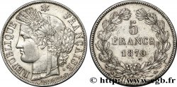 5 francs Cérès, sans légende 1870 Paris F.332/1 TTB48 