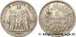 5 francs Hercule, IIe République 1848 Paris F.326/1