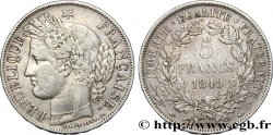 5 francs Cérès, IIe République 1849 Paris F.327/1