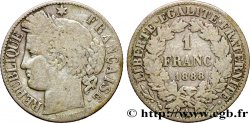 1 franc Cérès, Troisième République 1888 Paris F.216/10