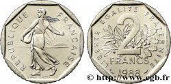 2 francs Semeuse, nickel 1988 Pessac F.272/12