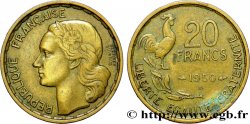 20 francs Georges Guiraud, 4 faucilles 1950 Beaumont-Le-Roger F.401/3