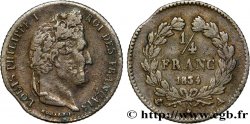 1/4 franc Louis-Philippe 1834 Paris F.166/37
