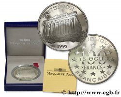 Belle Épreuve 15 écus / 100 francs - Parthénon (Athènes) 1995 Paris F5.2010 1