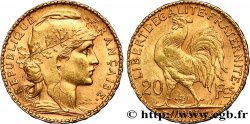 20 francs or Coq, Dieu protège la France 1903 Paris F.534/8