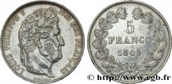 5 francs IIIe type Domard 1845 Lille F.325/9