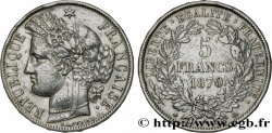 5 francs Cérès, avec légende 1870 Paris F.333/1